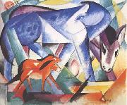 Franz Marc The First Animals (mk34) Spain oil painting artist